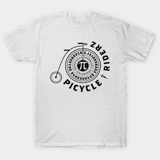 Great Picycle Riderz Algebra Cyclist Bike Geek Pie T Shirt T-Shirt